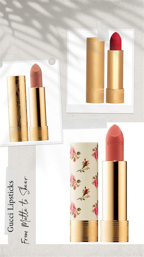 gucci lipstick 101|best gucci lipstick shades.